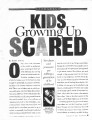 Kids Growing Up Scared Article